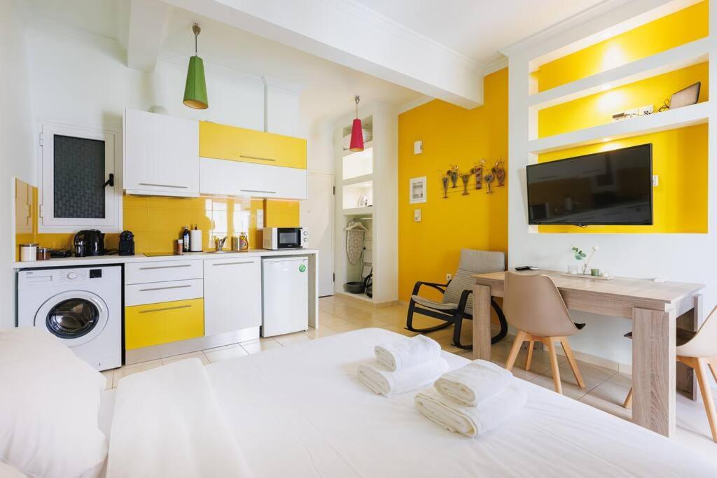 Relaxing Studio In Athens City Center Exterior foto