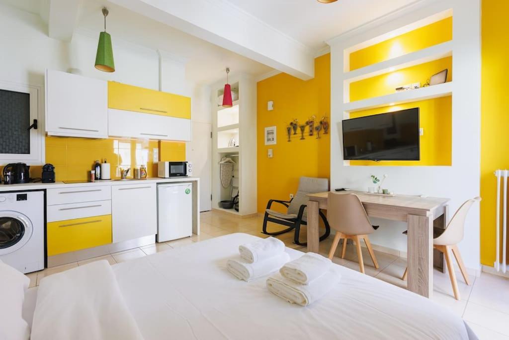 Relaxing Studio In Athens City Center Exterior foto